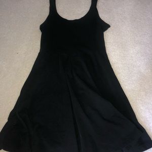 PINK black skater dress